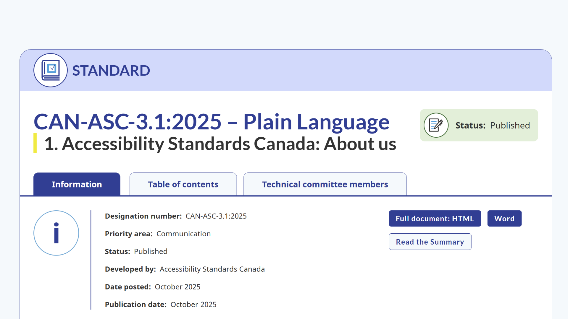 CAN-ASC-3.1:2025 – Plain Language